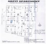 Floor Plan of Arpit Apartment